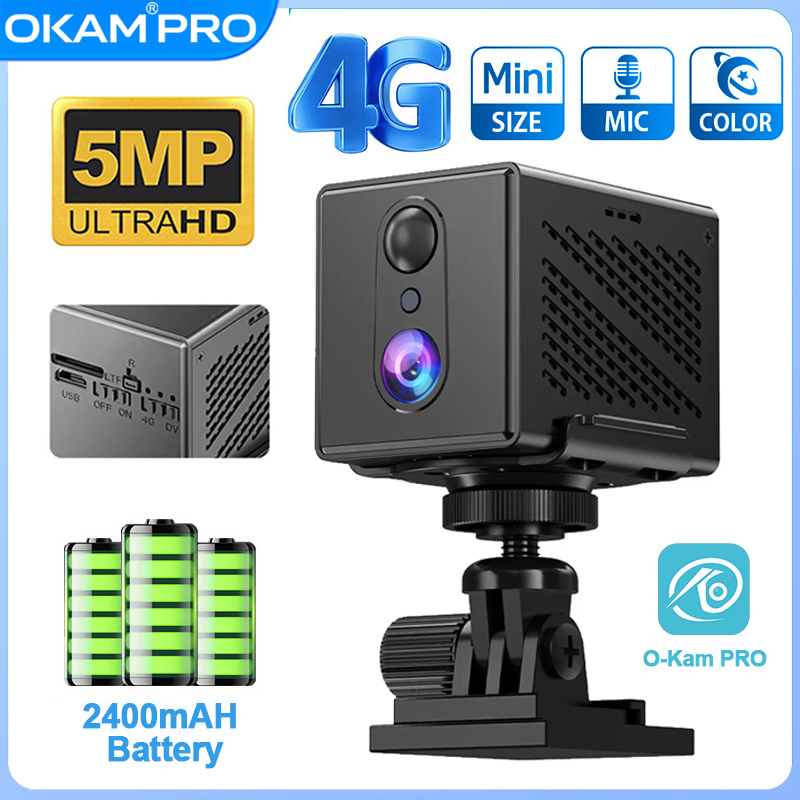 Security Camera System Solar 4G - Caméra Wifi HD 4G OKAM PRO