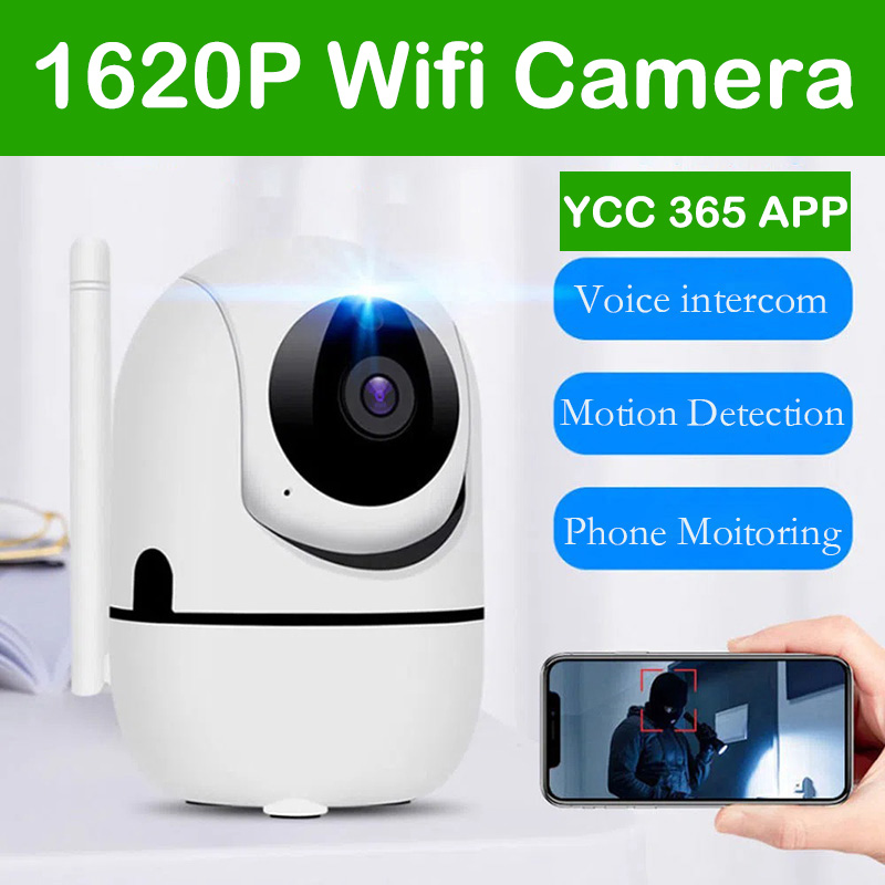 Cctv Camera System 8 Camera Wireless - 1620P caméra Wifi IP intérieure YCC365