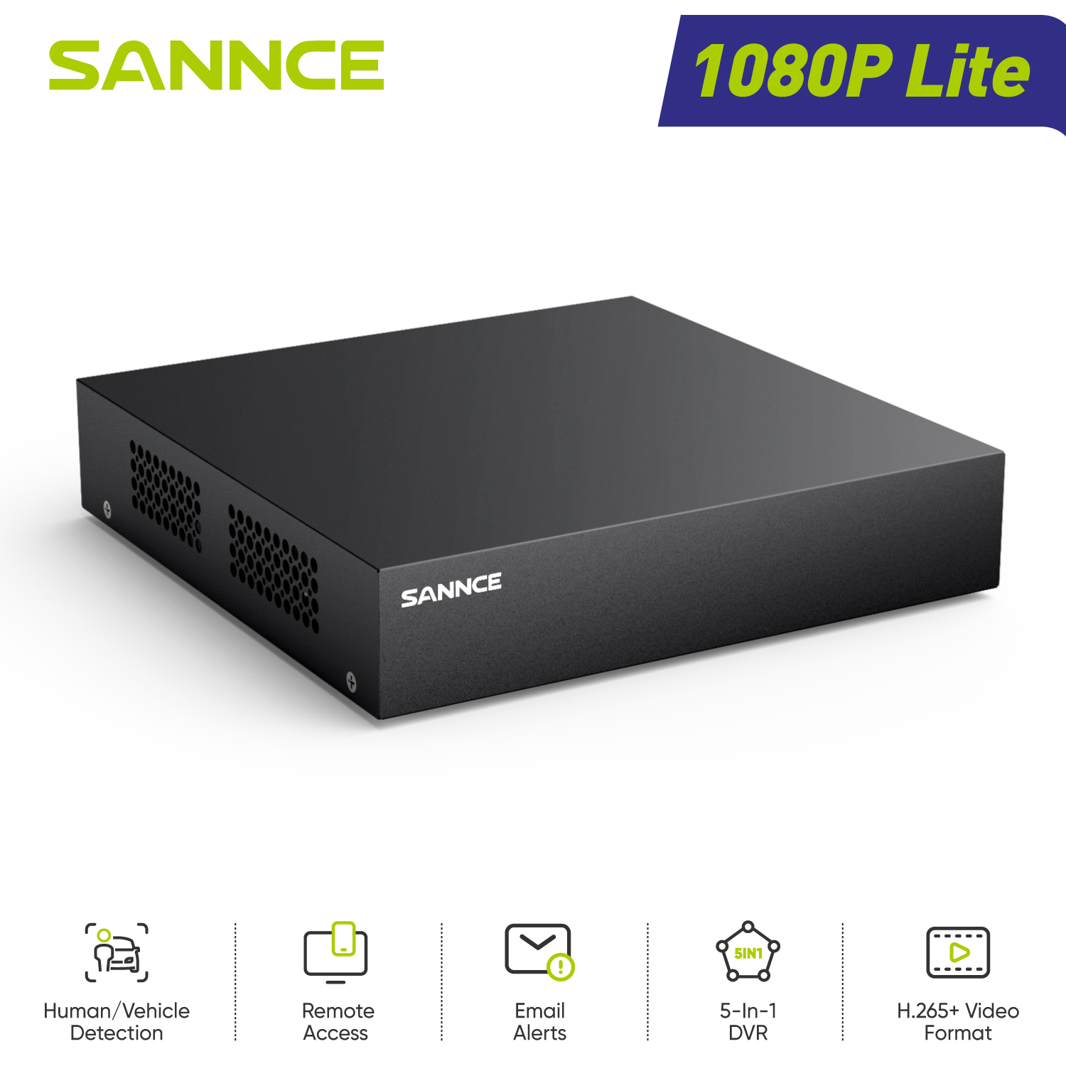 Cctv Hard Drive 4Tb Surveillance - SANNCE Enregistreur vidéo numérique 8/16 canaux