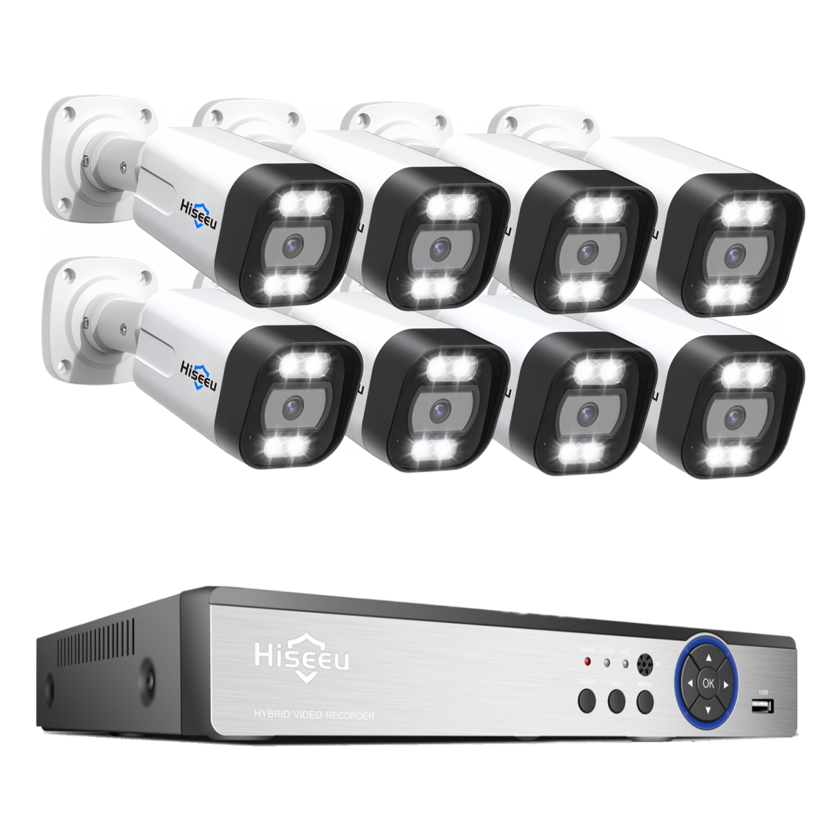 Nvr 16 Channel 4K H265 - Kit NVR de caméra IP PoE