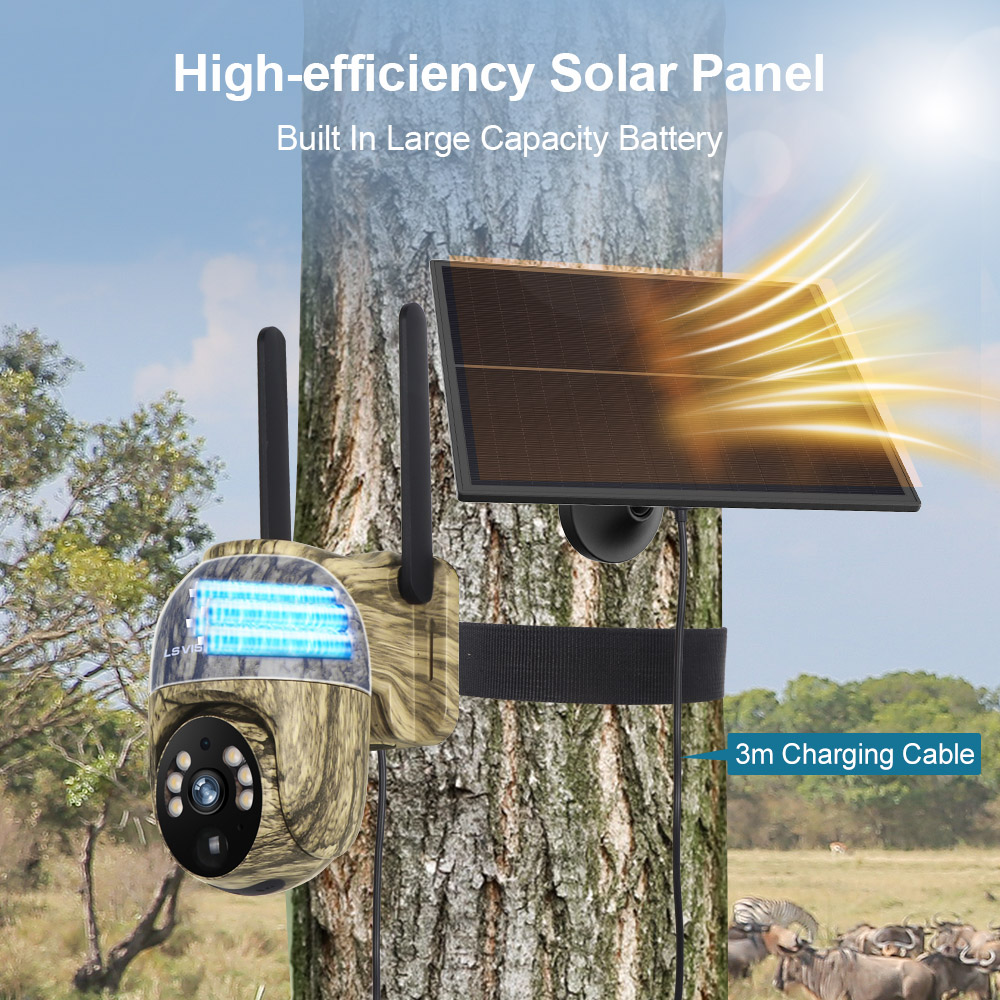 LS VISION 2K 4G Caméras de séc - Security Camera System Solar 4G avis et prix