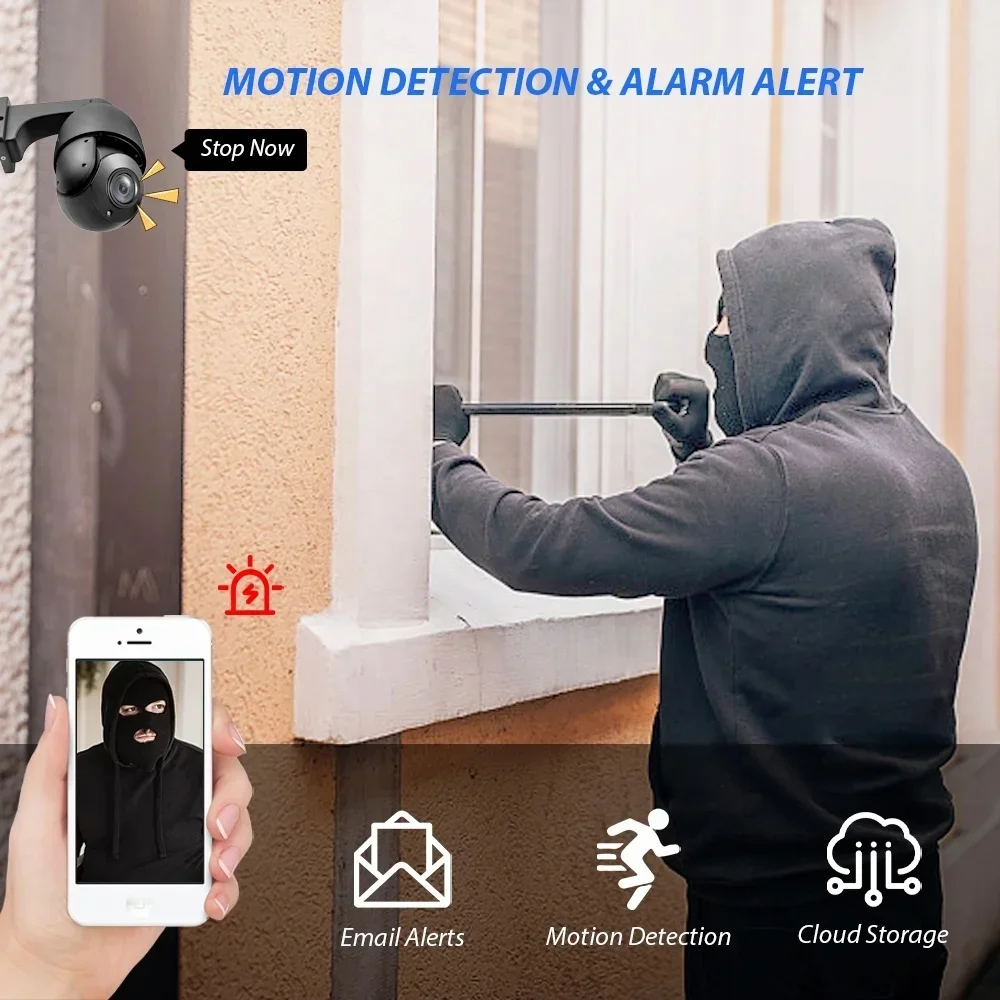Caméra IP de surveillance CCTV - Poe Security Camera 8Mp 4K avis et prix