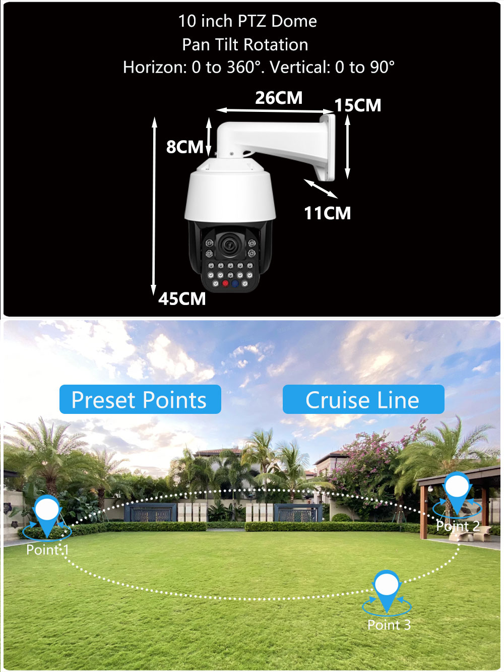 Carte SIM 3G 4G, zoom 50X, cam - Poe Security Camera 8Mp 4K avis et prix