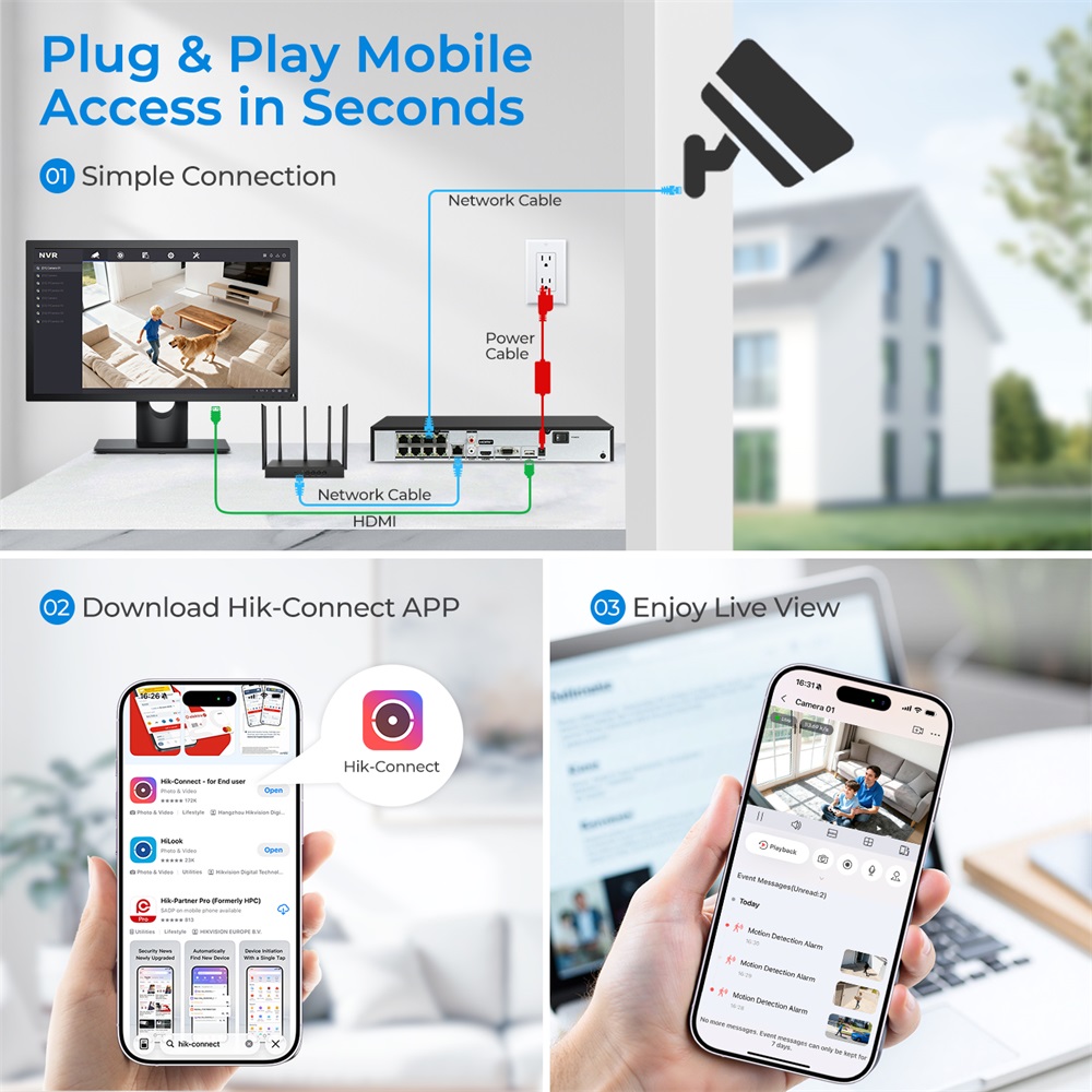 Hikvision – enregistreur vidéo - Cctv Hard Drive 4Tb Surveillance avis et prix