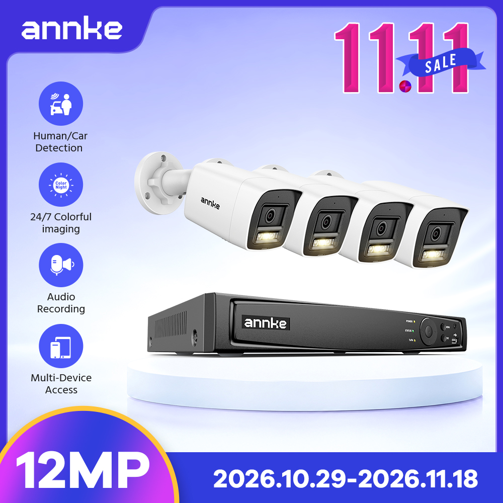 Système de vidéosurveillance A - Poe Security Camera 8Mp 4K avis et prix