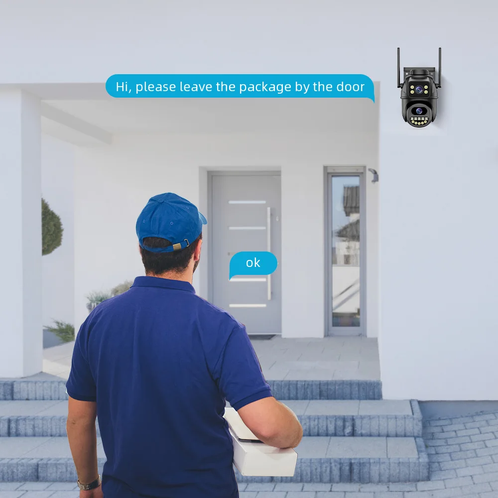 Caméra de surveillance WiFi 4K - Ip Camera 4K 8Mp Outdoor Ptz avis et prix