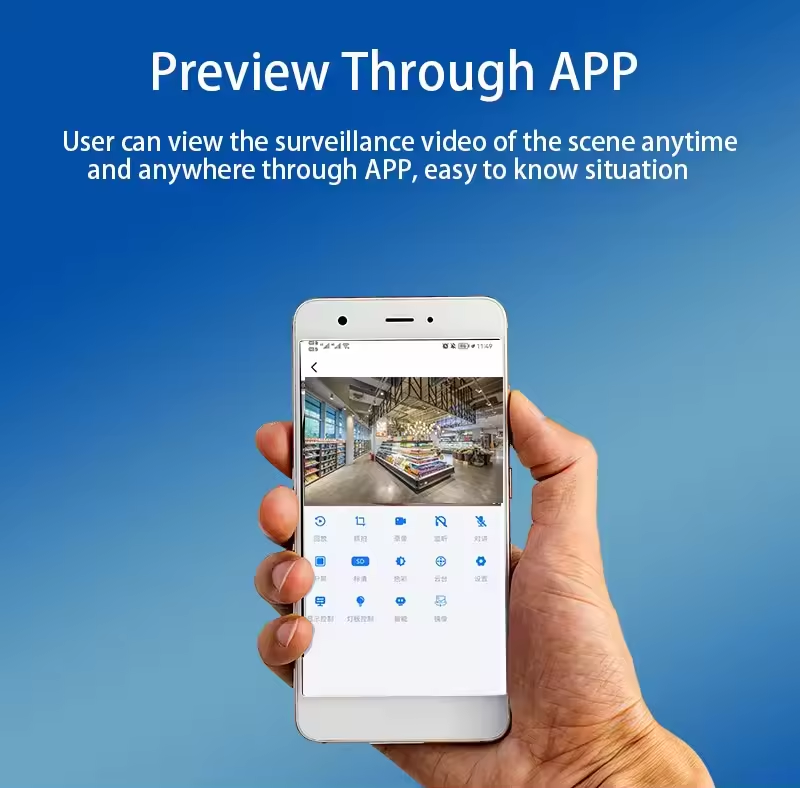 Système de caméra de sécurité  - Poe Security Camera 8Mp 4K avis et prix