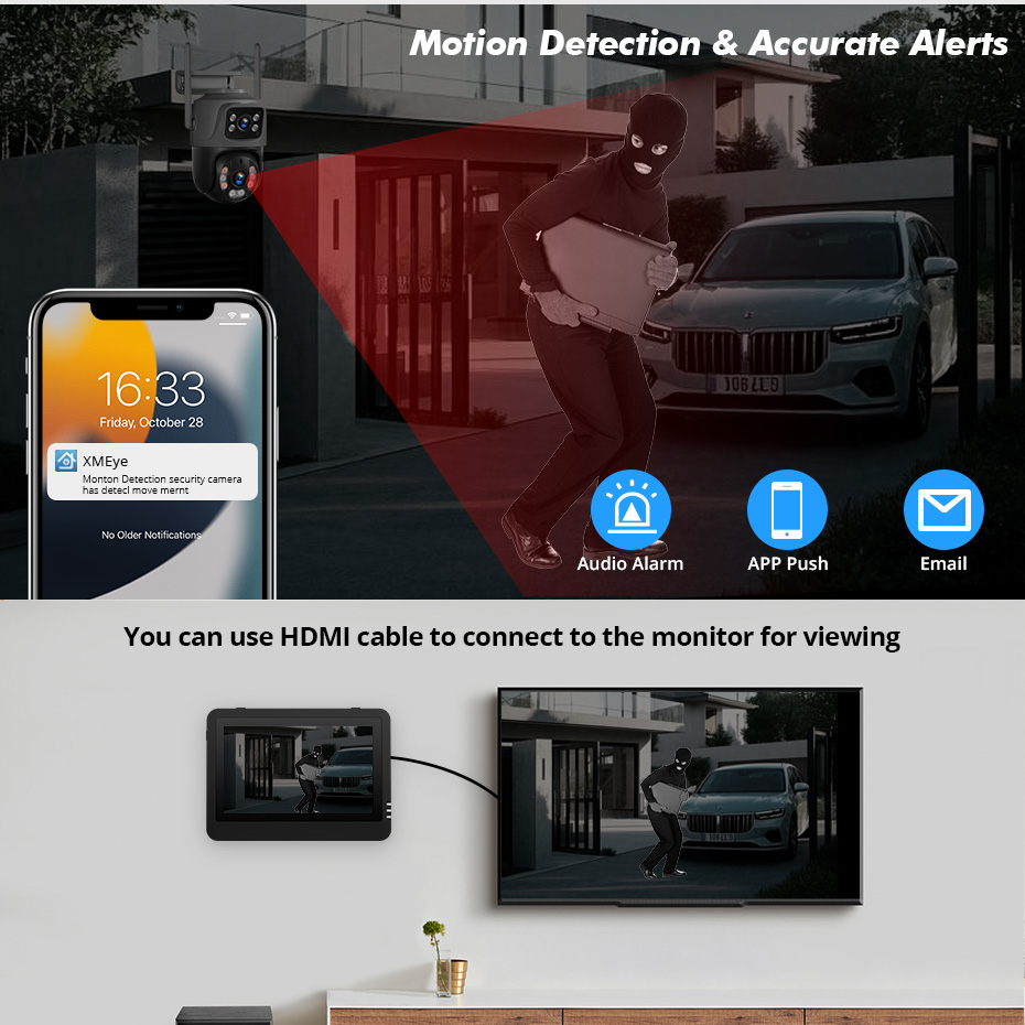 FUERS 7 pouces NVR écran 8CH s - Cctv Camera System 8 Camera Wireless avis et prix