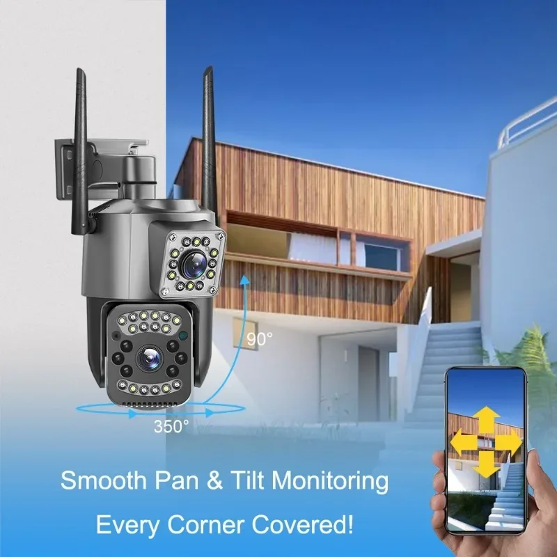 Caméra de surveillance extérie - Ip Camera 4K 8Mp Outdoor Ptz avis et prix