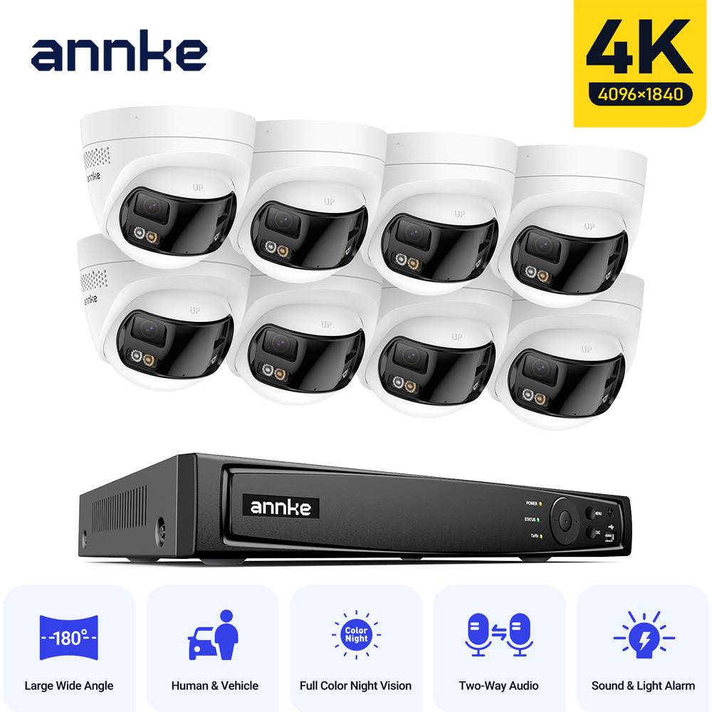 Système de caméra de sécurité  - Poe Security Camera 8Mp 4K avis et prix