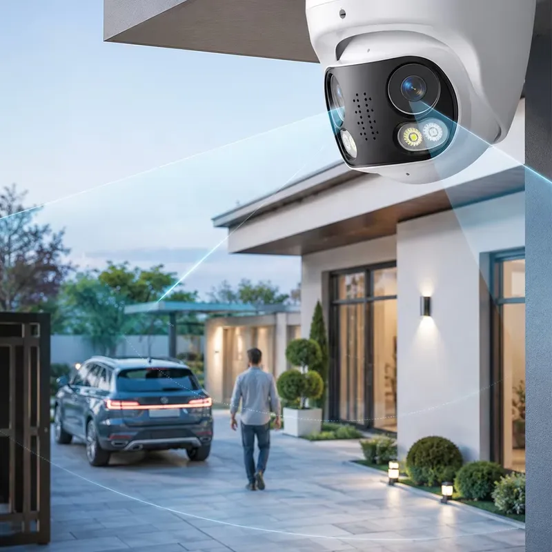 Caméra dôme panoramique 4K 8MP - Cctv Camera 180 Degree Panoramic avis et prix