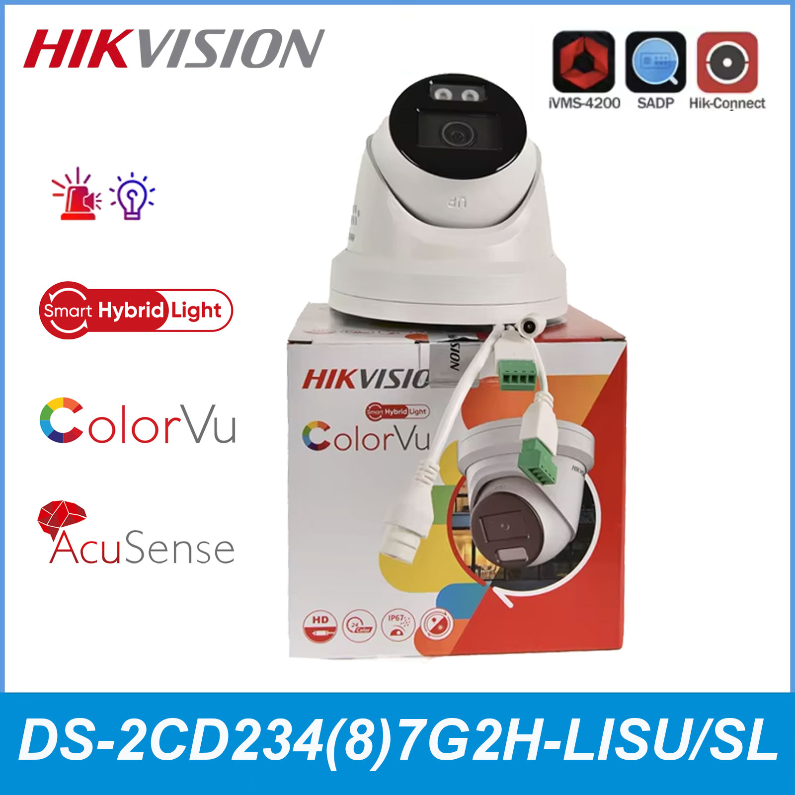 Caméra IP PoE intelligente hyb - Hikvision Ip Camera 8Mp Dome avis et prix