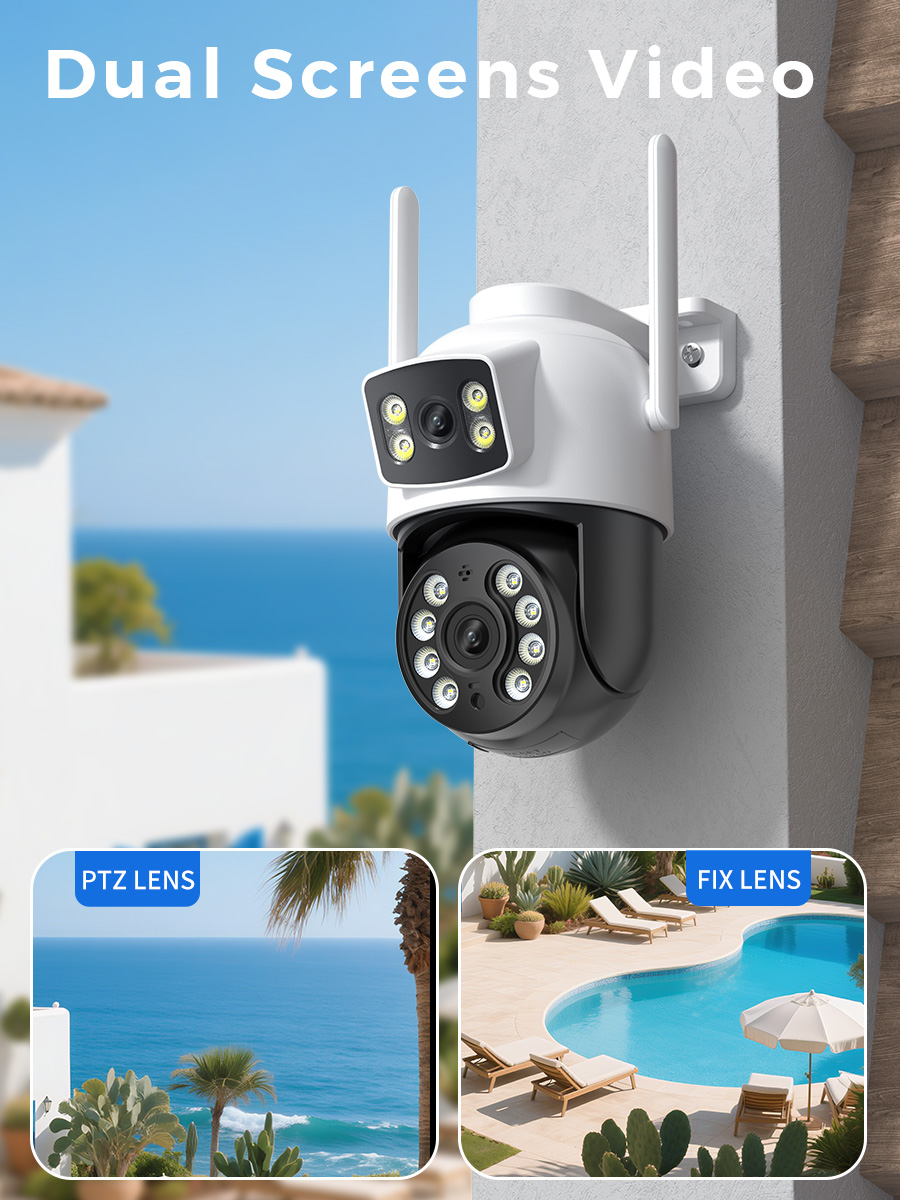 BESDER-Caméra de surveillance  - Cctv Camera System 8 Camera Wireless avis et prix
