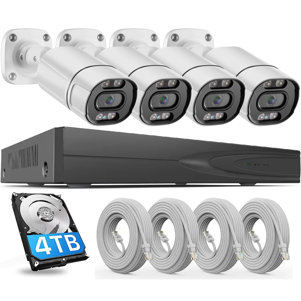 Systèmes de caméra de Surveill - Nvr Kit 4 Camera 5Mp Poe avis et prix