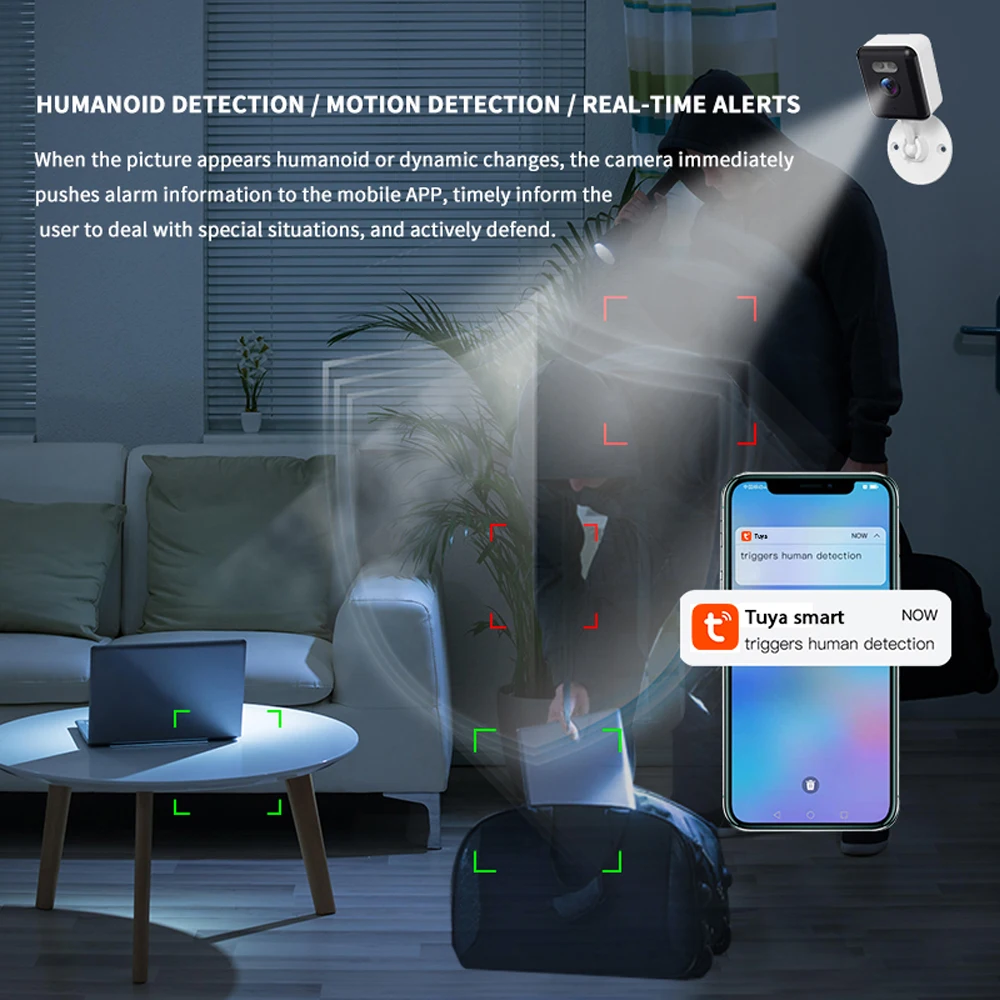 Caméra IP WiFi Intelligente Tu - Cctv Camera System 8 Camera Wireless avis et prix