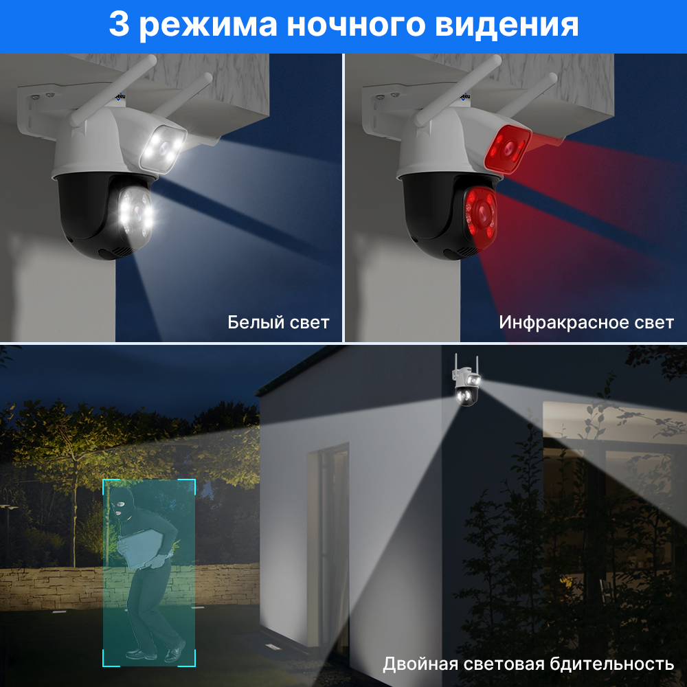 Caméra IP Wifi PTZ Hiseeu 4K 8 - Cctv Camera System 8 Camera Wireless avis et prix