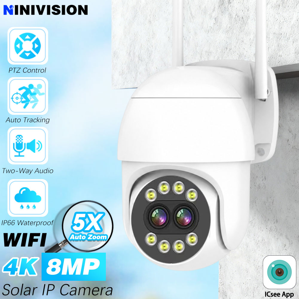 Caméra IP ICsee 8MP 4K, caméra - Ip Camera 4K 8Mp Outdoor Ptz avis et prix
