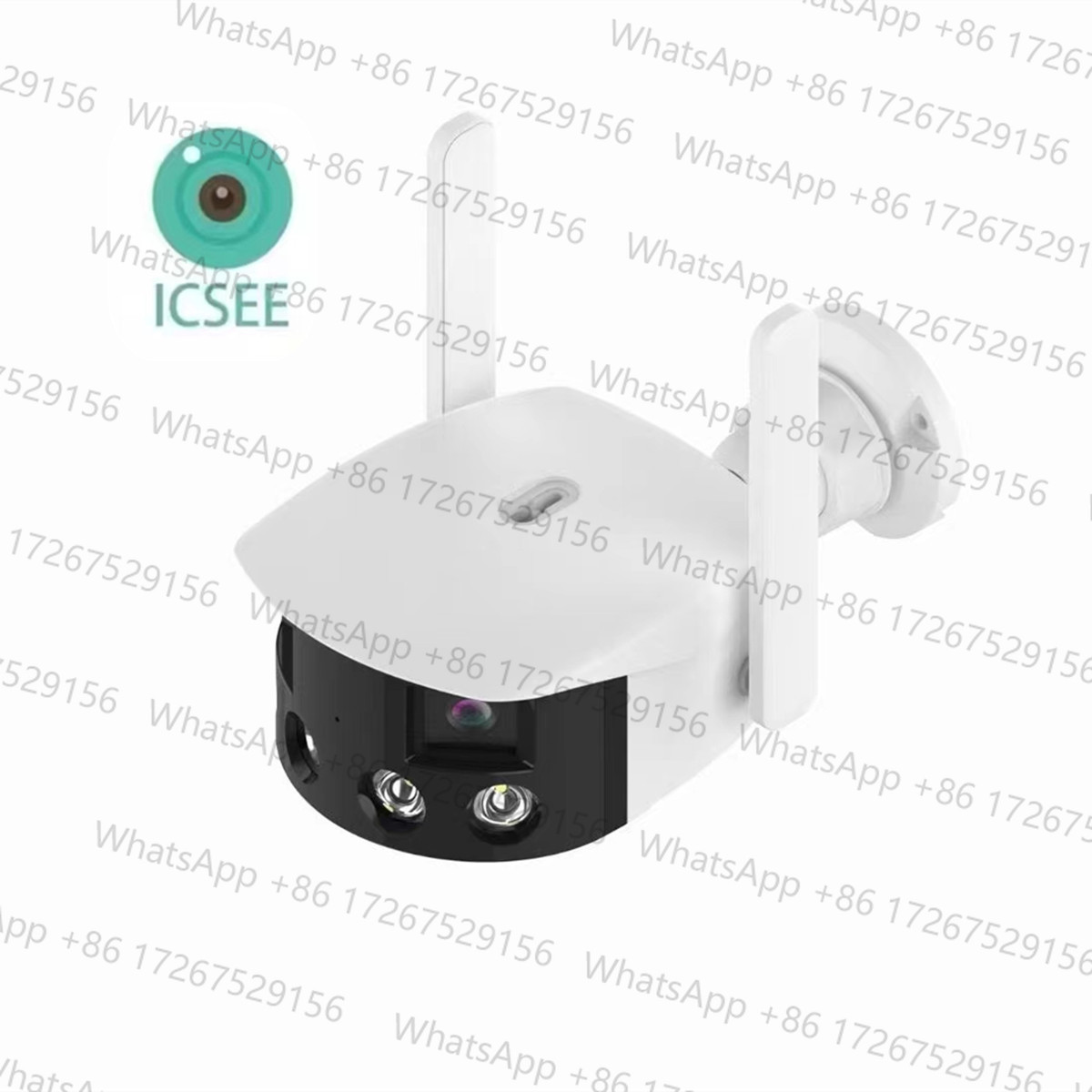 Caméra IP panoramique à double - Cctv Camera 180 Degree Panoramic avis et prix