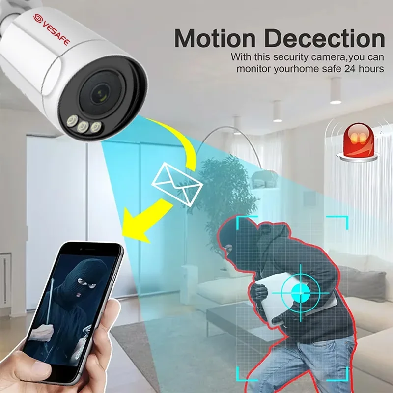 Kit de surveillance extérieure - Nvr Kit 4 Camera 5Mp Poe avis et prix