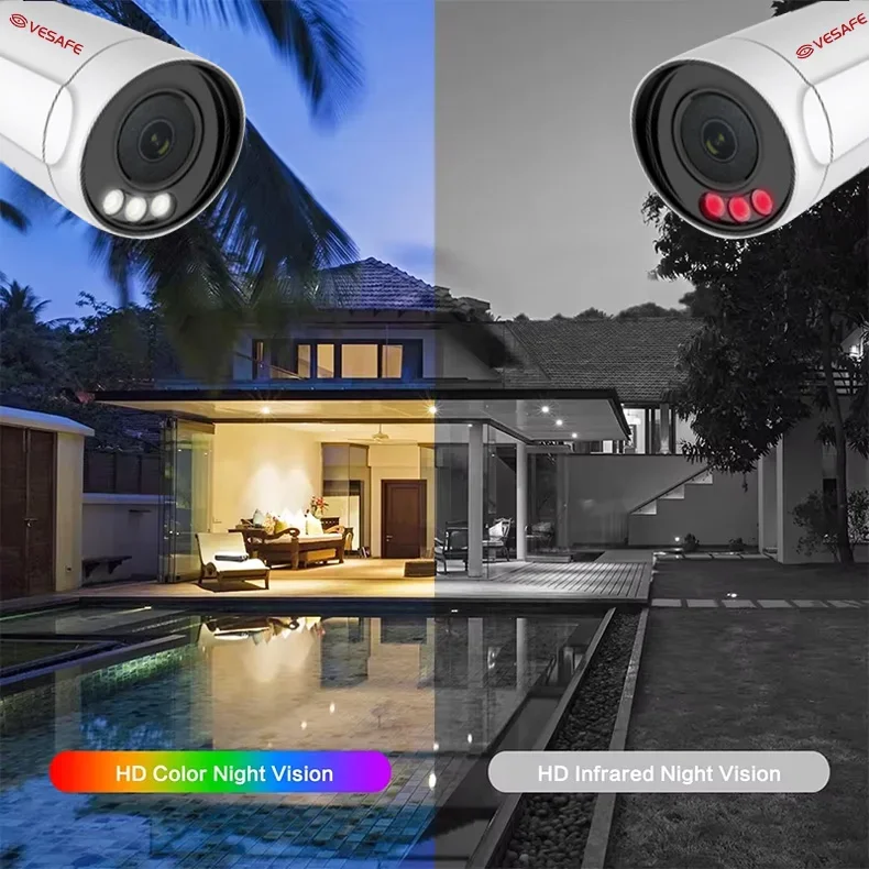 Kit de surveillance extérieure - Nvr Kit 4 Camera 5Mp Poe avis et prix
