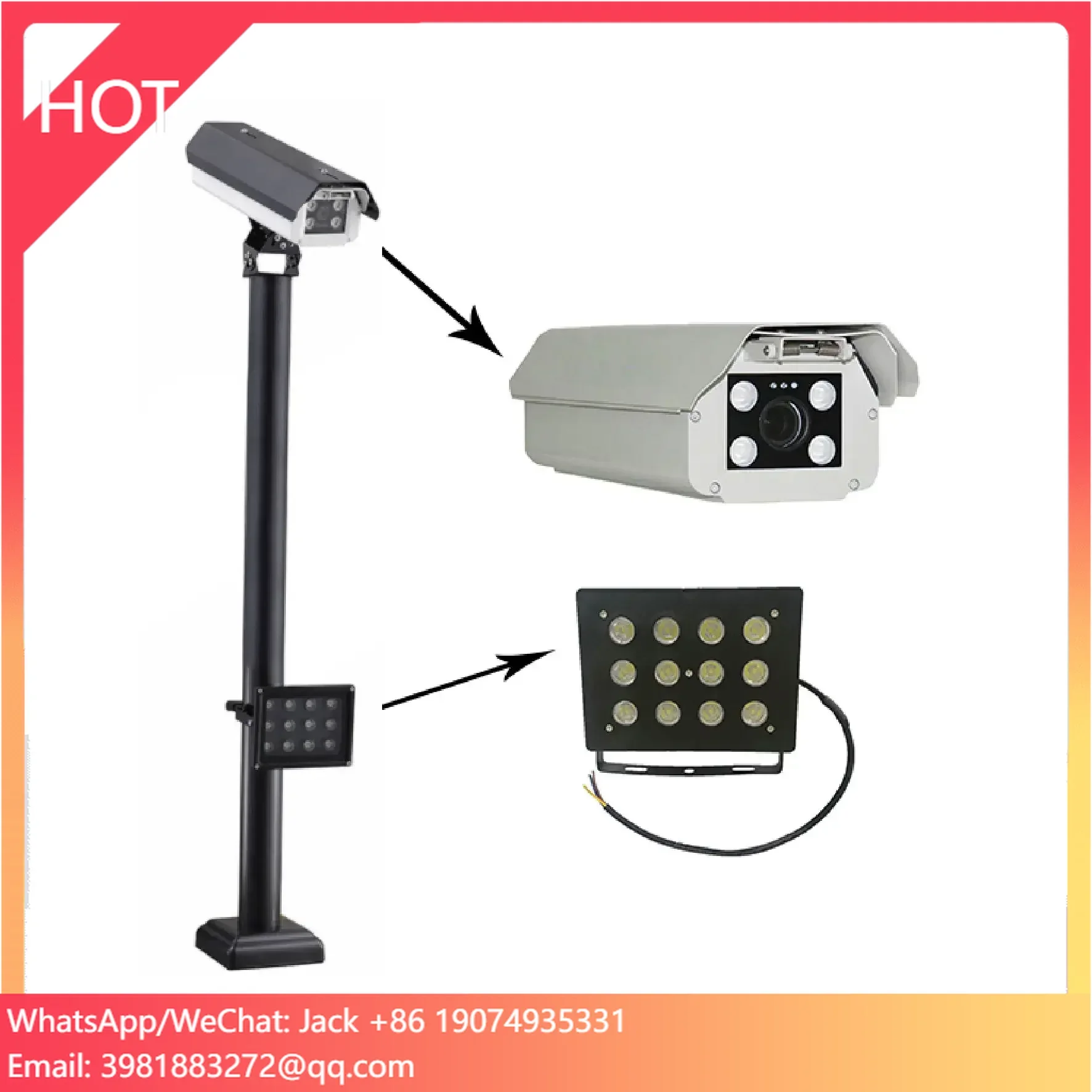 Caméra de sécurité LPR CCTV av - Security Camera System Solar 4G avis et prix
