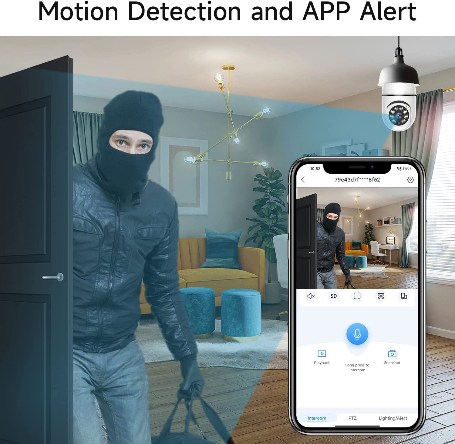 8MP E27 ampoule caméra de Surv - Cctv Camera System 8 Camera Wireless avis et prix