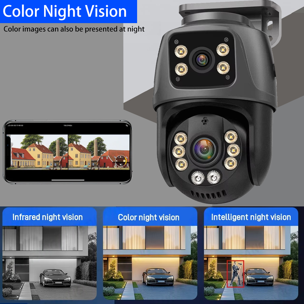Kit de caméra NVR PoE 10CH 8MP - Poe Security Camera 8Mp 4K avis et prix