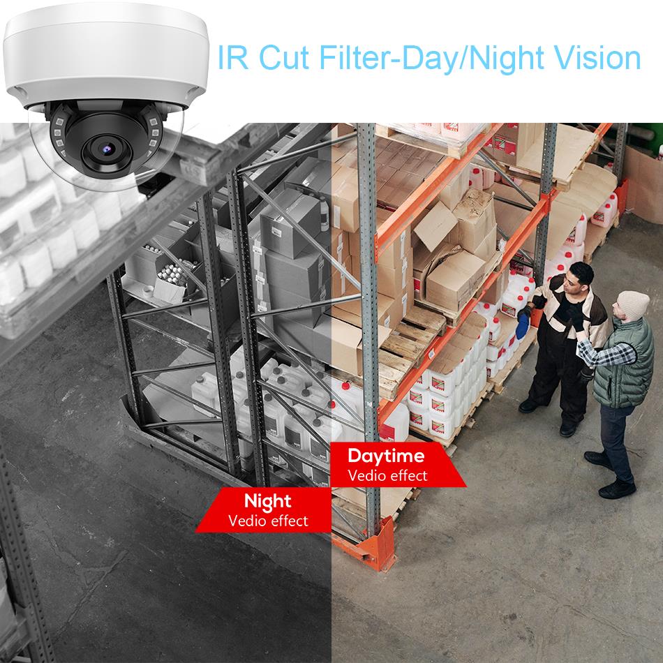 Caméra IP Dôme 6MP 8MP avec Mi - Hikvision Ip Camera 8Mp Dome avis et prix