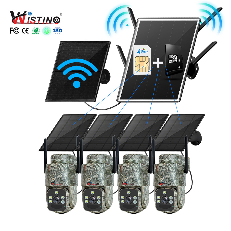 Wistino extérieur 4MP sans fil - Security Camera System Solar 4G avis et prix
