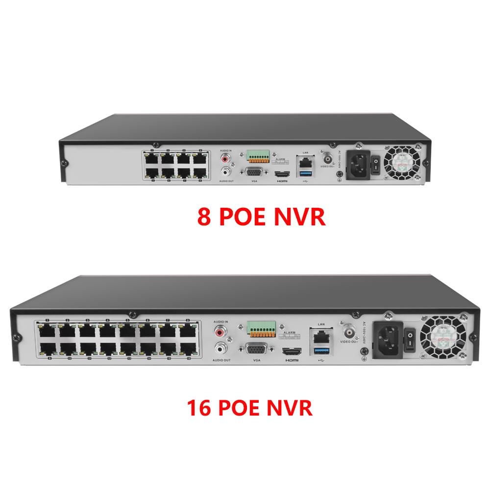 Hikvision PoE 8K NVR 8CH DS-76 - Dahua Nvr 16 Channel avis et prix
