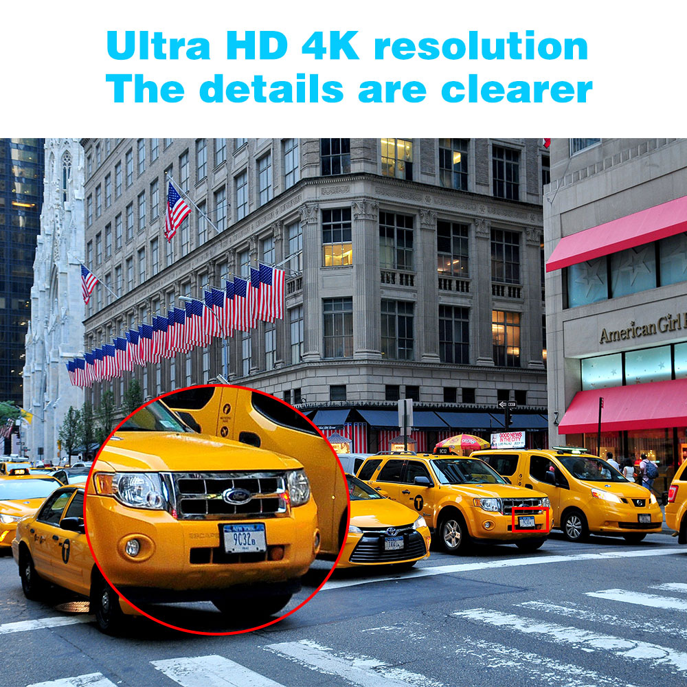 Kit de sécurité TUYA 4K 8MP 8C - Poe Security Camera 8Mp 4K avis et prix