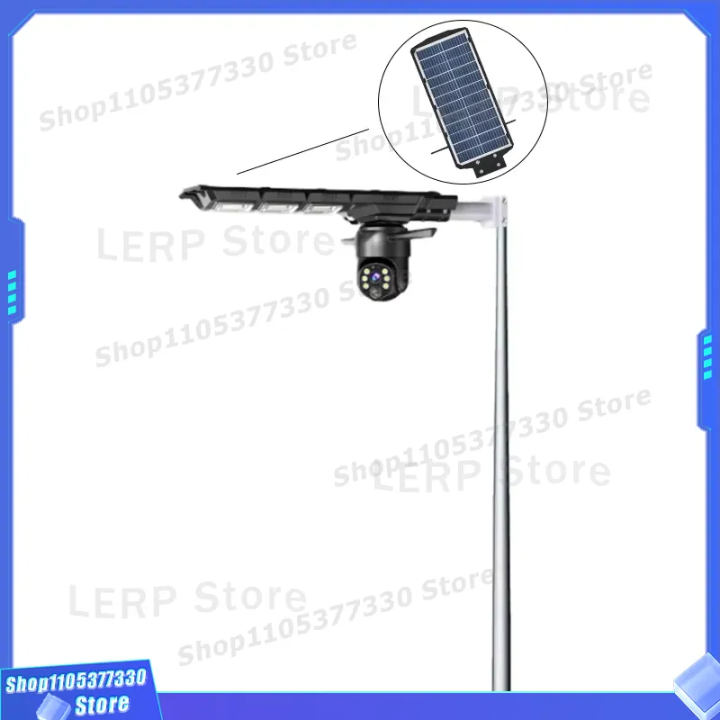 Lampe solaire de rue extérieur - Security Camera System Solar 4G avis et prix