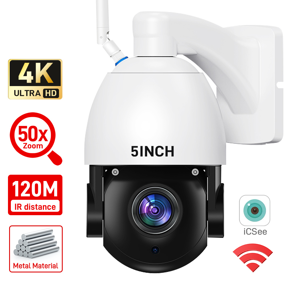 Caméra dôme IP WIFI 5 pouces 4 - Cctv Camera System 8 Camera Wireless avis et prix