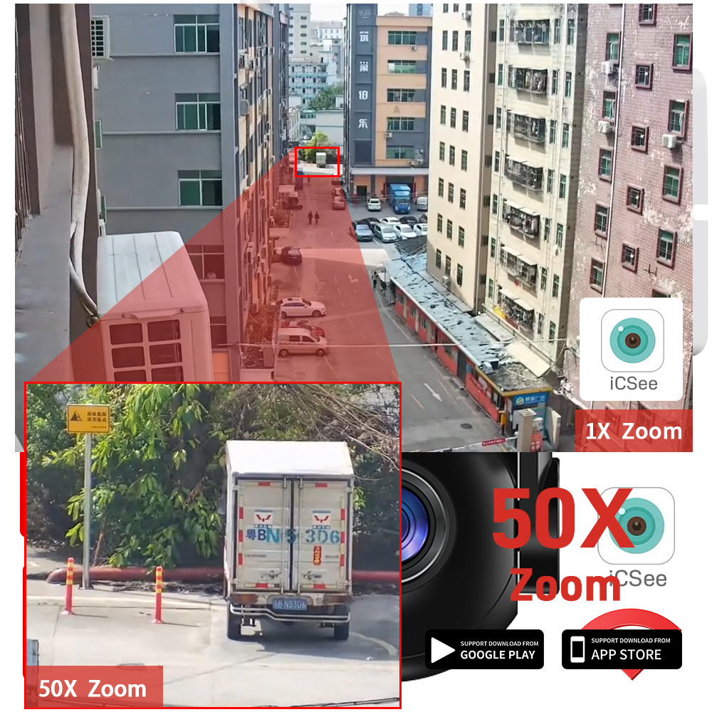 Caméra dôme IP WIFI 5 pouces 4 - Cctv Camera System 8 Camera Wireless avis et prix