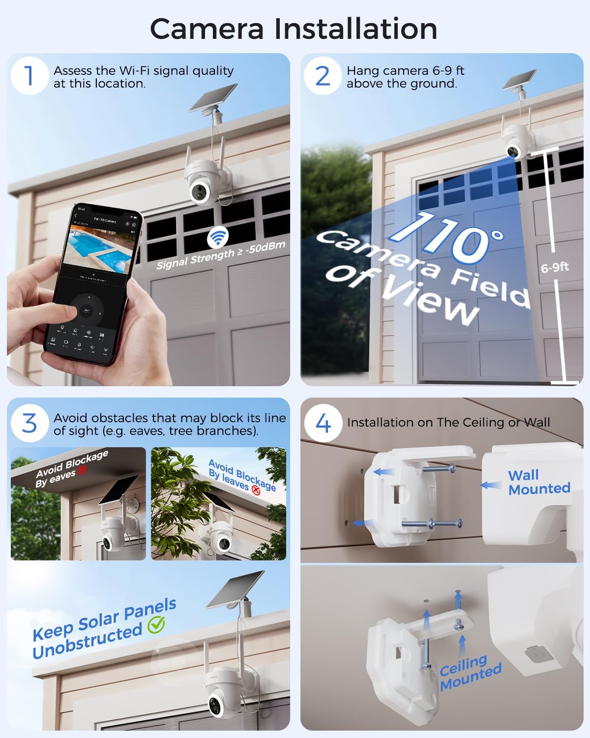 Système de sécurité domestique - Security Camera System Solar 4G avis et prix