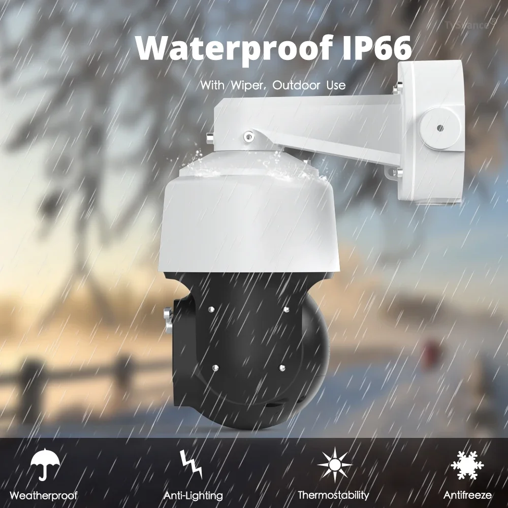 Caméra IP PTZ POE 4K 8MP avec  - Ptz Camera 30X Zoom Poe avis et prix