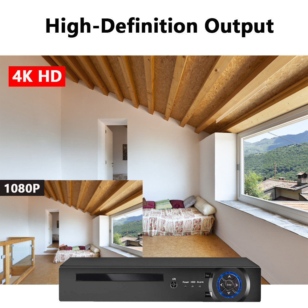 HJT 16ch 4K POE NVR H.265 Onvi - Nvr 16 Channel 4K H265 avis et prix