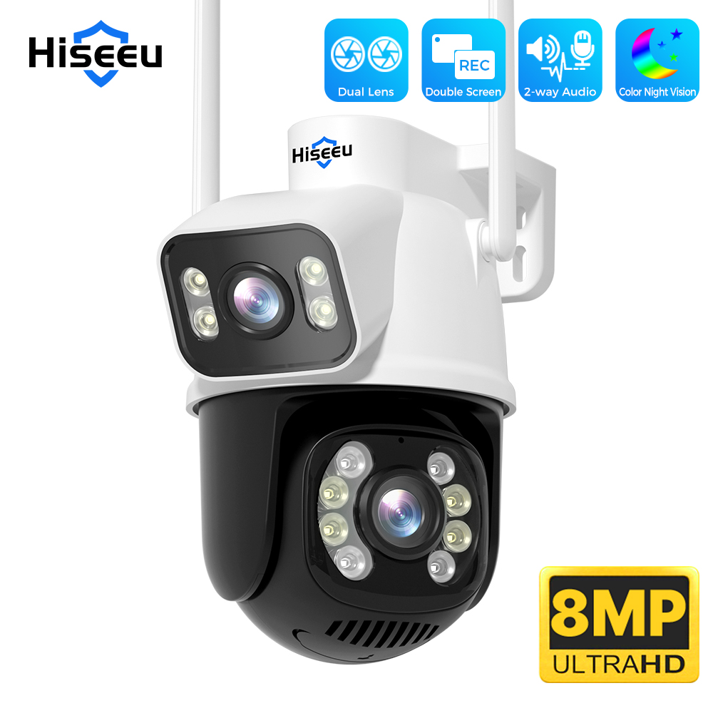 Caméra de surveillance Wifi Hi - Ip Camera 4K 8Mp Outdoor Ptz avis et prix